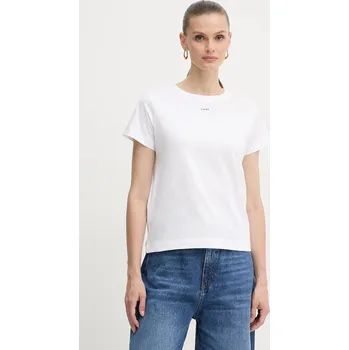 Dámské tričko Bavlněné tričko Pinko dámské, bílá barva, 100373 A2RE 100373.A2RE 00X, vel. S