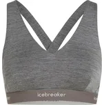 Podprsenka Merino 125 Cool-Lite Sprite Racerback Bra Icebreaker Gritstone velikost oblečení L