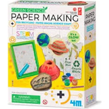 Dětská vědecká sada 4M Výroba papíru