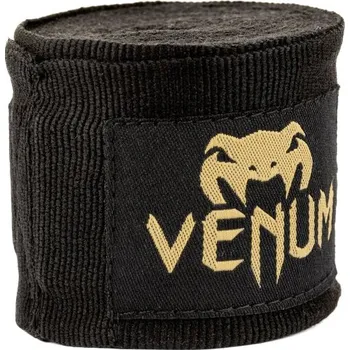Bandáž na box a MMA Venum Kontact Boxerské Bandáže 2,5m Black/Gold