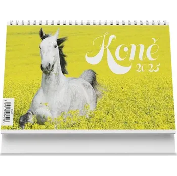 Kalendář Koně 2025 - stolní kalendář