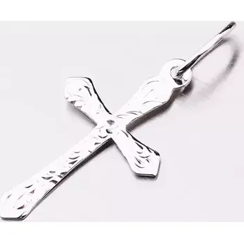 Přívěsek Přívěsek bílé zlato 585 křížek 327P-131133