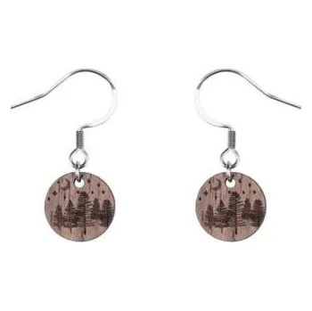 Náušnice Dřevěné náušnice Wood Dangle Earings s možností výměny či vrácení do 30 dnů - EAD11