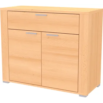 Komoda NÁBYTEK MIKULÍK s.r.o. ADEL 7 - komoda se zásuvkou a dvířky, 100x83cm Dekor: olše Šířka: 100cm, Dekor: buk