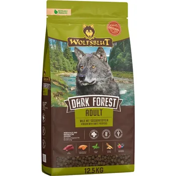 Krmivo pro psa Wolfsblut Dark Forest Adult 2x12,5 kg