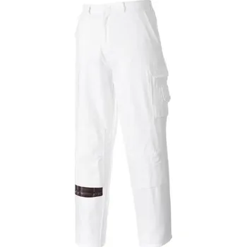 Pánské kalhoty PortWest | Kalhoty pro malíře - White / XXL / 2XL / bílá