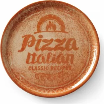 Talíř Talíř na pizzu Recipe Collection Brick Red - průměr 33 cm | HENDI 778944