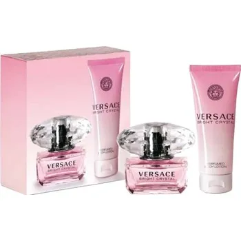 Parfém Versace Bright Crystal Dárková sada EDT 90 ml a tělové mléko Bright Crystal 100 ml