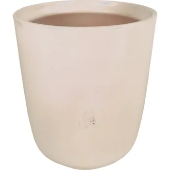 Květináč Harasim Bari 15 cm krémová růže