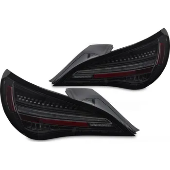 Zadní světlomet TUNING-TEC Zadní světla MERCEDES CLA C117 13-16, originální žárovka, černá/kouřová LED SEQ