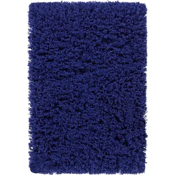 Koupelnová předložka Jotex Modrá bavlněná koupelnová předložka JANE 80 x 120 cm