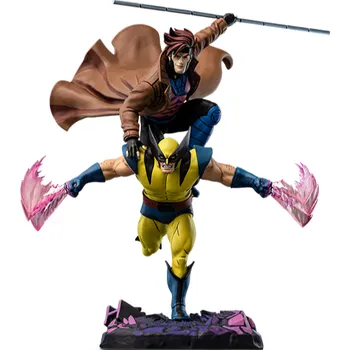 Figurka Soška Marvel - Gambit & Wolverine Deluxe (Iron Studios)