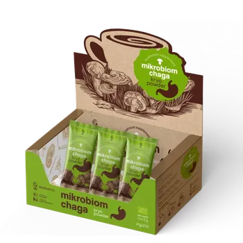 Přírodní produkt Sibipharm Čaga BIO Finská kryo prášek 15 x 2 g