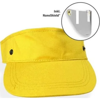 ochranný štít Pfanner Schutzbekleidung | Ochranný štít na bavlněném kšiltu žlutý