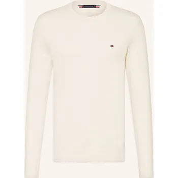 Pánské oblečení Tommy Hilfiger Pánský Svetr, krémová, M