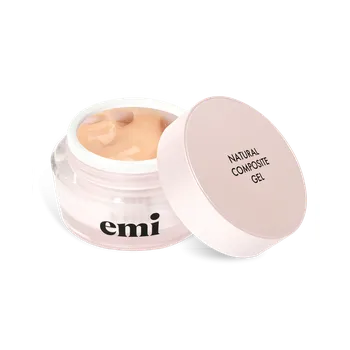 Sada na opravu pneumatiky emi Natural Composite Gel, 50 g. - Modelační gel pro opravy a prodloužování