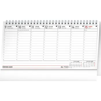 Kalendář PRESCO GROUP Plánovací kalendář 2025 - stolní kalendář - 10004341