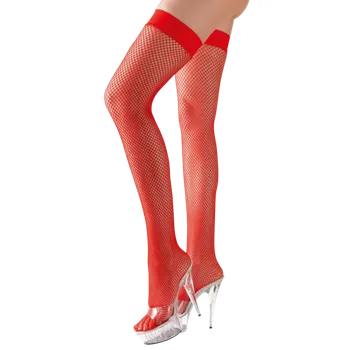 Cottelli Punčochy LEGWEAR Hold-up červené S