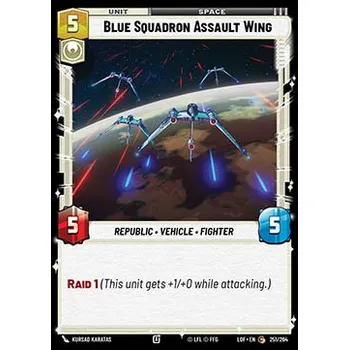 Sběratelská karetní hra Blue Squadron Assault Wing 251/264 - Legends of the Force Typ karty: Standard