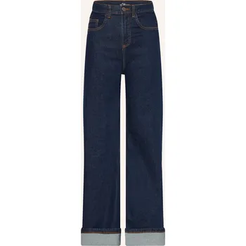 Dámské džíny S.Oliver Red Dívčí Wide Leg Džíny, modrá, 164