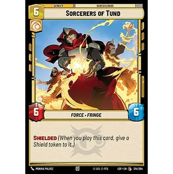 Sběratelská karetní hra Sorcerers of Tund 214/264 - Legends of the Force Typ karty: Standard