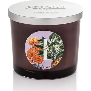 Svíčka Pernici Elementi - Imperial Rose & Petitgrain Doba hoření: 40 - 45 hodin Vonná svíčka