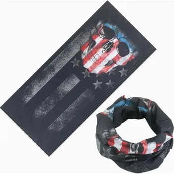 Nákrčník Multifunkční šátek Skull US