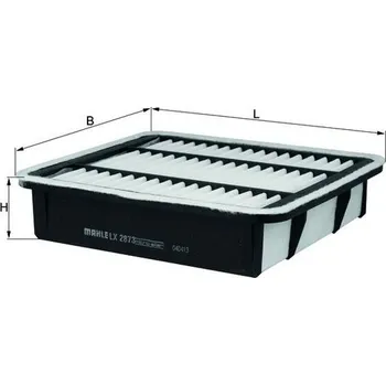 Vzduchový filtr Vzduchový filtr KNECHT LX 2873