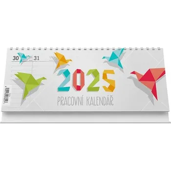 Kalendář Pracovní kalendář 2025 - stolní kalendář