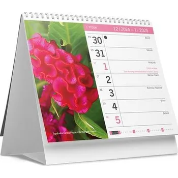 Kalendář Květiny 2025 - stolní kalendář