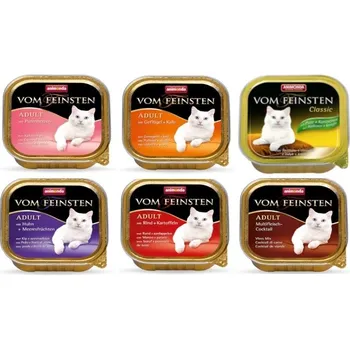 Pro kočku ANIMONDA Vom Feinsten Adult Cat MIX Flavours 30 x 100g