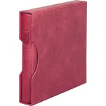 Kroužkové album na známky REGULAR Lindner s kazetou Barva: Vínová
