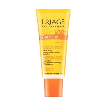 Přípravek na opalování Uriage Bariésun Anti-Brown Spot Fluid SPF 50+ zklidňující emulze pro suchou atopickou pokožku 40 ml