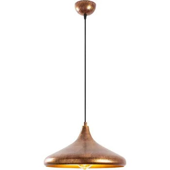 Závěsný lustr Barek - 11545, měděná