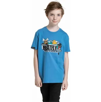 Chlapecké tričko Dětské tričko Meatfly Skejters modrá 146