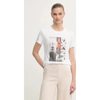 Dámské tričko Tričko Dkny dámské, bílá barva, DJ5T1547 00X, vel. M