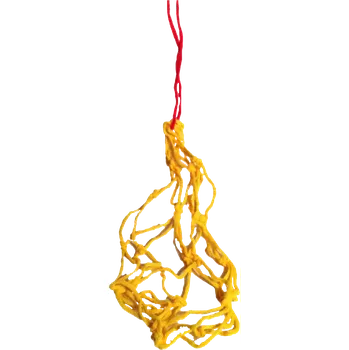 Sportovní vak Vak na míče Cawila Nylon-Ballnetz 1 Balls 1000614290-gelb Velikost OS