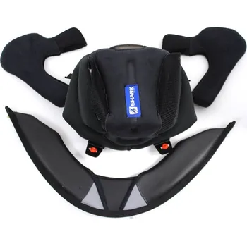 Helma na motorku SHARK interiér EVOLINE 3 black - M