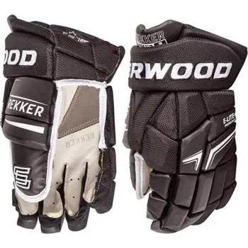 Hokejové rukavice Rukavice Sherwood REKKER Legend 2 Junior Velikost: 12", černo-červené