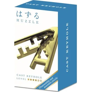 Hlavolam Mini Huzzle Cast - Keyhole gold