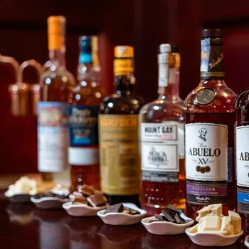 Rum Degustace prémiových rumů - párování s čokoládou - Praha