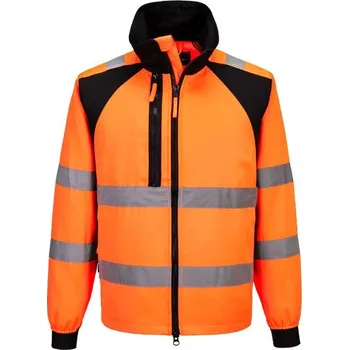 PortWest | WX2 Eco Hi-Vis pracovní bunda - Orange/Black / S / S / oranžová