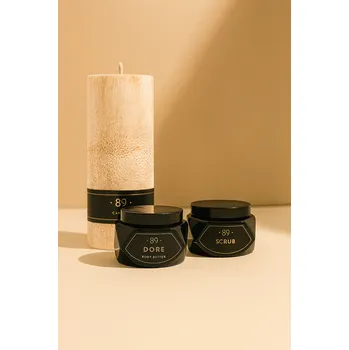 AROMATIC 89 gift set (body scrub, butter, candle), Dore