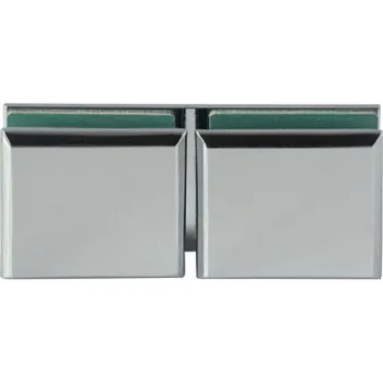 Zrcadlo Bodový úchyt (sklo- sklo 180°)