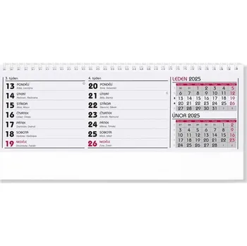 Kalendář Pracovní kalendář 2025 Midi - stolní kalendář