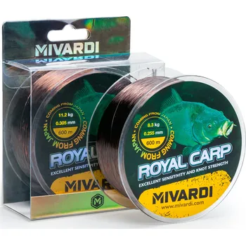 Mivardi Vlasec Royal Carp 600m Délka: 600m, Nosnost: 9,9kg, Průměr: 0,285mm