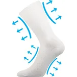 Lonka® Ponožky Lonka Oregan - bílá 43-46 (29-31)