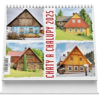 Kalendář Chaty a chalupy 2025 - stolní kalendář