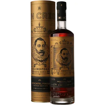 Rum Ron Cristóbal Santa Maria Moscatel Finish 43% 0,7l (tuba)