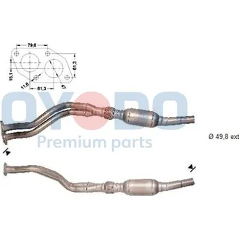 Katalyzátor Katalyzátor OYODO 10N0066-OYO